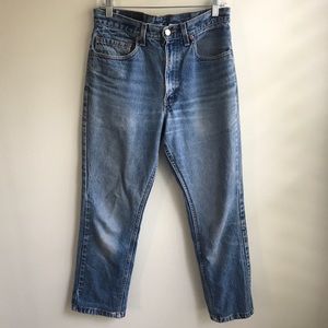 Classic Levi's with high waist and gorgeous wash